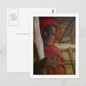 Sudanese Girl Postcard Postkarte (Vorne/Hinten)