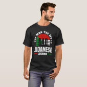 Sudanese Sudan Sudanese Flag Fathers Day T-Shirt (Vorne ganz)