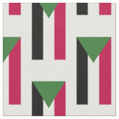 sudanesische Flagge Stoff (Nahaufnahme)