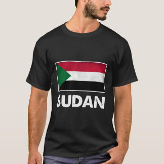sudanesische Flagge T-Shirt