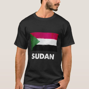 sudanesische Flagge T-Shirt