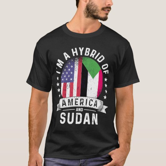 Sudanesischer Spaß für Patriot Grown T-Shirt (Vorderseite)