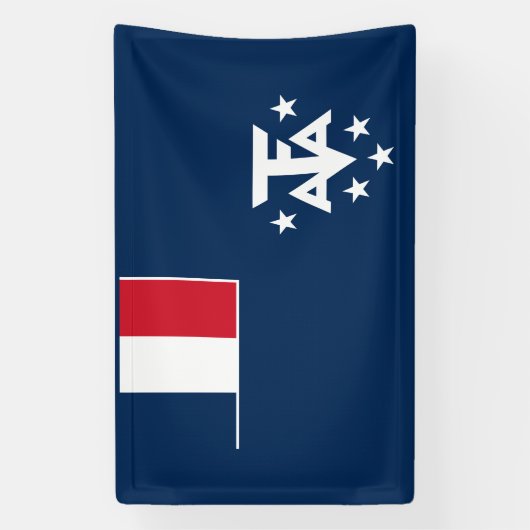 Südantarktische Landschaften in Frankreich Banner (Vertikal)