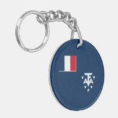 Südantarktische Landschaften in Frankreich Schlüsselanhänger (Vorderseite links)