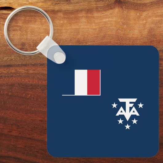 Südantarktische Landschaften in Frankreich Schlüsselanhänger (Vorderseite)