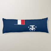 Südantarktische Landschaften in Frankreich Seitenschläferkissen (Rückseite)