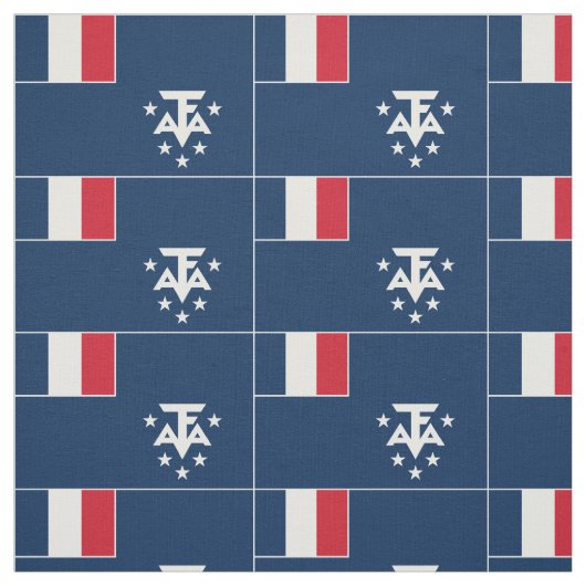 Südantarktische Landschaften in Frankreich Stoff (Muster)