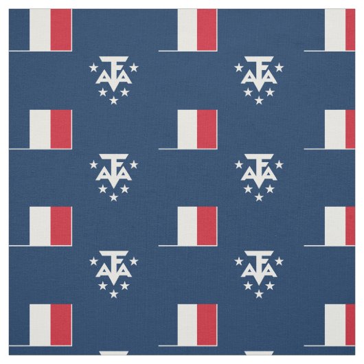 Südantarktische Landschaften in Frankreich Stoff (Muster)