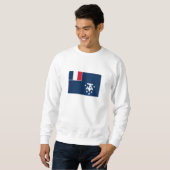 Südantarktische Landschaften in Frankreich Sweatshirt (Vorne ganz)