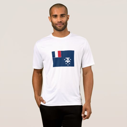 Südantarktische Landschaften in Frankreich T-Shirt (Vorne ganz)