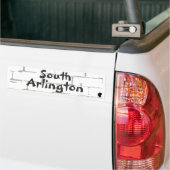 Südarlington-Autoaufkleber Autoaufkleber (Auf Lkw)