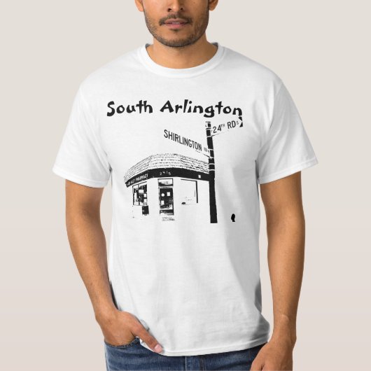 Südarlington (grünes Tal) ** T-Shirt (Vorderseite)