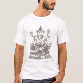 SÜDASIAN HINDU GOD GANESHA T-Shirt (Vorderseite)