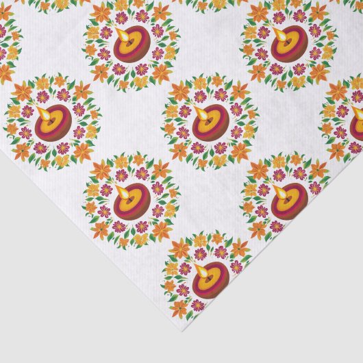 Südasiatische Feier Seidenpapier (Ausschnitt)