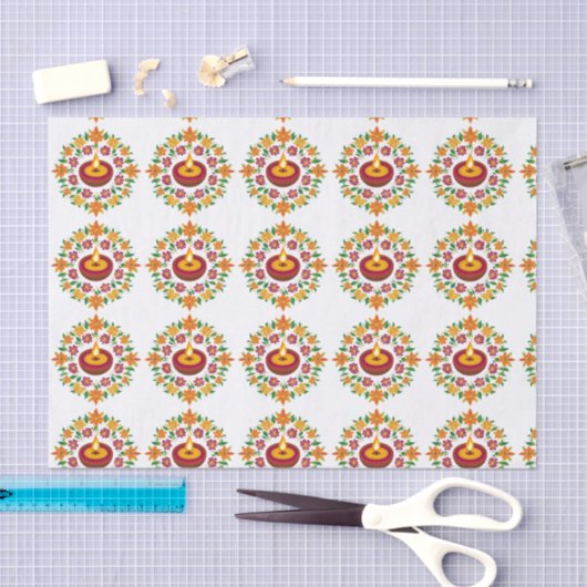 Südasiatische Feier Seidenpapier (Handwerk)