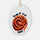 Südasiatische Weihnachtsschmuck, Desi-Geschenk Keramik Ornament (Rechts)