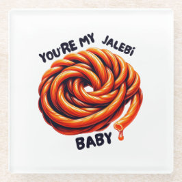 Südasiatischer Untersetzer, Dekoration des Desi Ho Glasuntersetzer