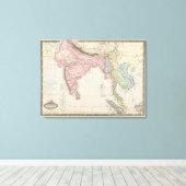 Südasien 2 leinwanddruck (Insitu (Holzboden))