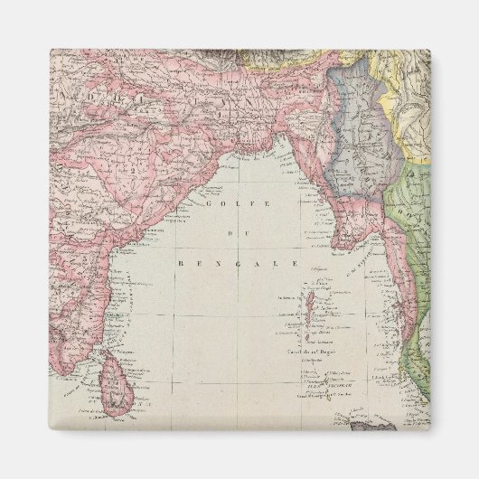 Südasien 2 magnet (Vorne)