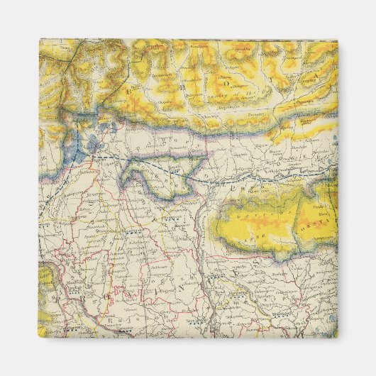 Südasien, Indien, Bangladesch Magnet (Vorne)