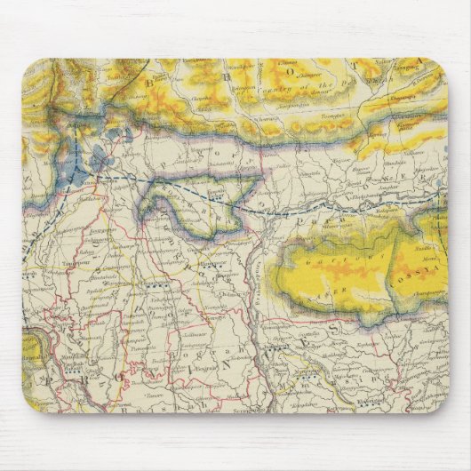 Südasien, Indien, Bangladesch Mousepad (Vorne)