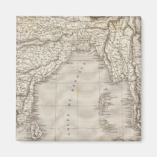 Südasien, Indien Magnet (Vorne)