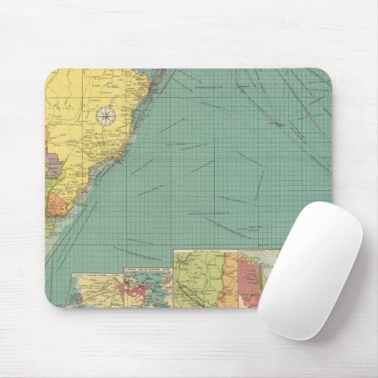 Südatlantik Mousepad (Mit Mouse)