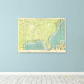 Südatlantische Häfen Leinwanddruck (Insitu (Holzboden))