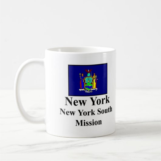 Südauftrag-Trinkbehälter New York New York Kaffeetasse (Links)
