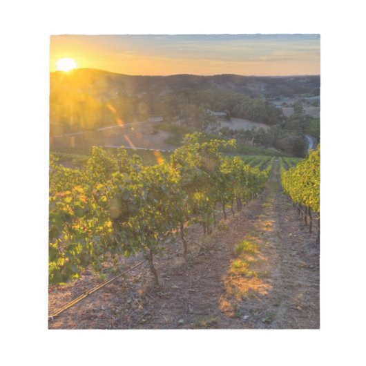 Südaustralien, Adelaide Hills, Summertown. Notizblock (Vorderseite)