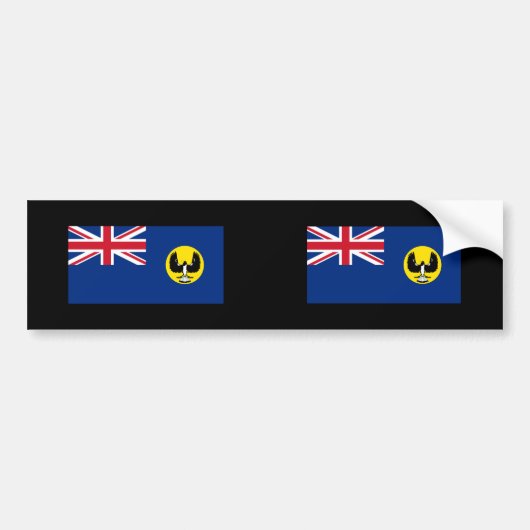 Südaustralien, Australien Autoaufkleber (Vorne)