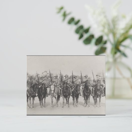 Südaustralische Rifles Postkarte (Stehend Vorderseite)