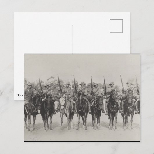 Südaustralische Rifles Postkarte (Vorne/Hinten)