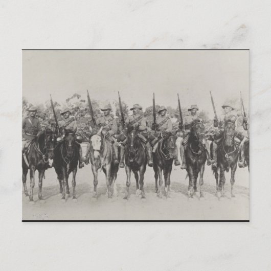 Südaustralische Rifles Postkarte (Vorderseite)