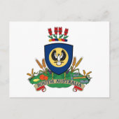 Südaustralischer Wappen Postkarte (Vorderseite)