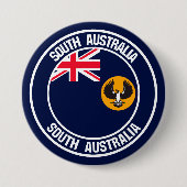Südaustralisches RundEmblem Button (Vorderseite)