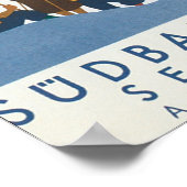 Sudbahn Hotel Semmering Austria Poster (Ecke)