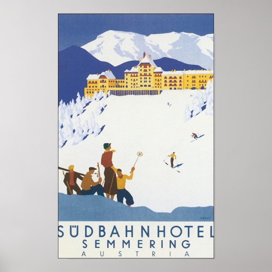 Sudbahn Hotel Semmering Austria Poster (Vorne)