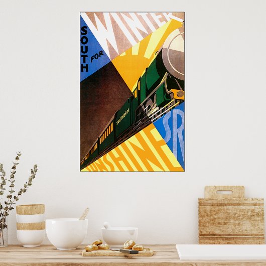 Südbahn Poster (Küche)