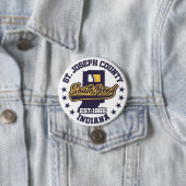 Südbend, Indiana Button (Beispiel)