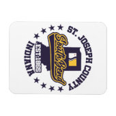 Südbend, Indiana Magnet (Horizontal)