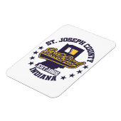 Südbend, Indiana Magnet (Linke Seite)