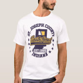 Südbend, Indiana T-Shirt (Vorderseite)