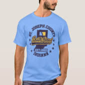 Südbend, Indiana T-Shirt (Vorderseite)