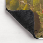 "Südberg Sonnenaufgang Lauf" Mousepad (Ecke)