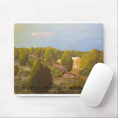 "Südberg Sonnenaufgang Lauf" Mousepad (Mit Mouse)