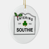 Südboston MA Keramikornament (Rechts)