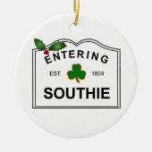 Südboston MA Keramikornament (Vorne)
