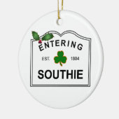 Südboston MA Keramikornament (Links)