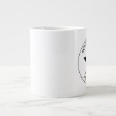 SüdBronx New York Jumbo-Tasse (Vorderseite)